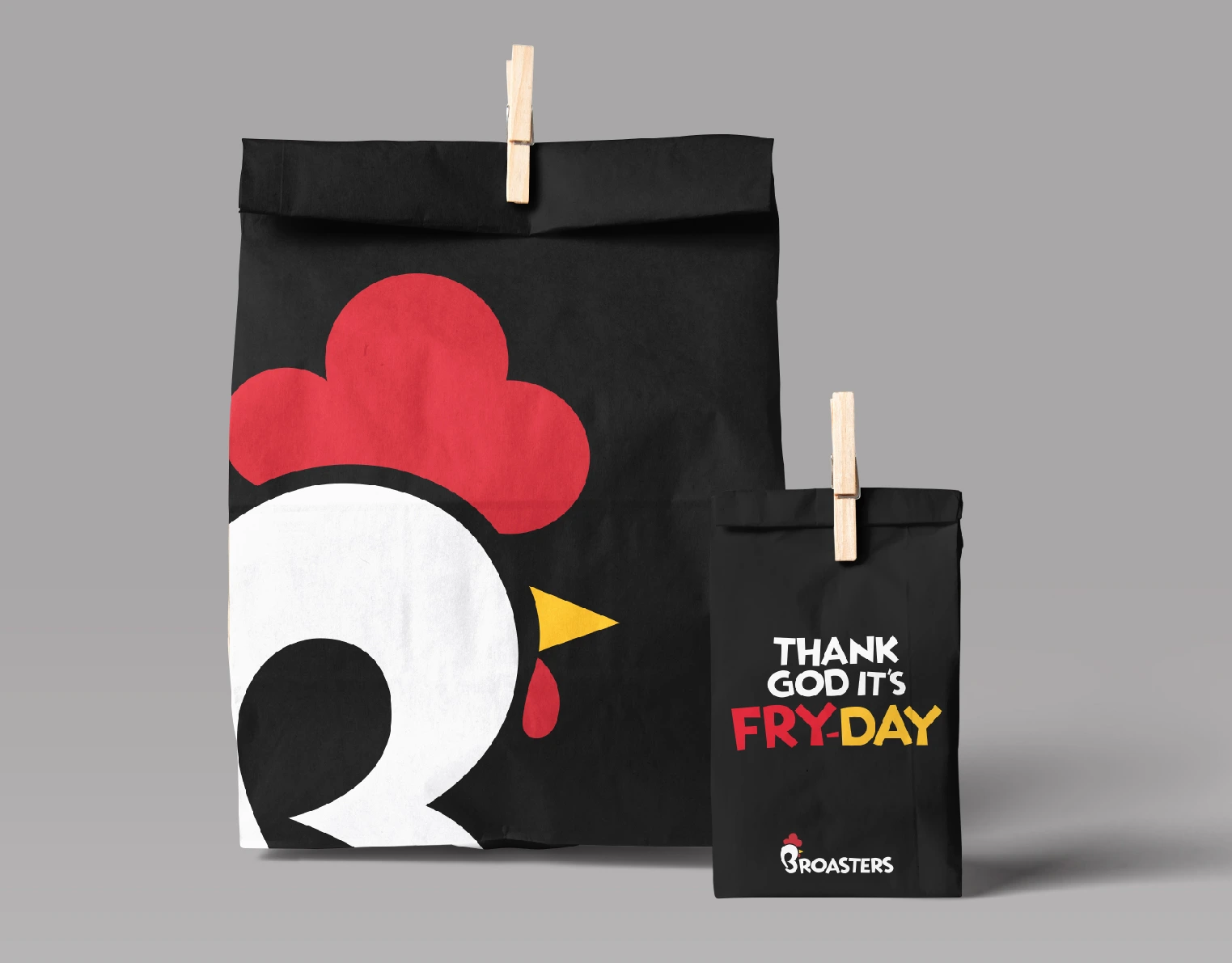 Broasters Branding & Packaging